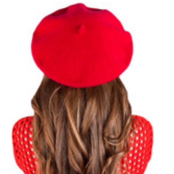 American Apparel Accessories - American Apparel Unisex 100% Wool Beret Hat